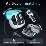 G07 TWS Gaming Earbuds – ENC, Dual Pairing, LED Display, Waterproof V5.4