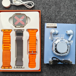 S9 Ultra 3 in 1 SmartWatch With Earbuds