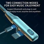 H6 Magnetic Neckband Bluetooth Earphones HD Mic & Stereo Bass Wireless Headset